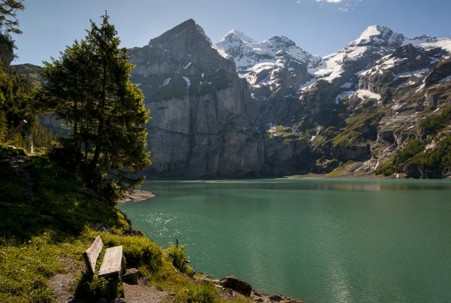 Обои картинки фото природа, реки, озера, озеро, switzerland, горы, швейцария