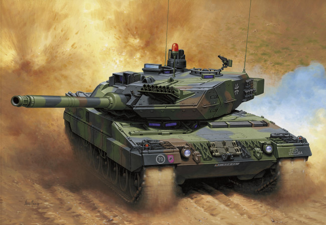 Обои картинки фото leopard, техника, военная, бундесвер, германия, танк