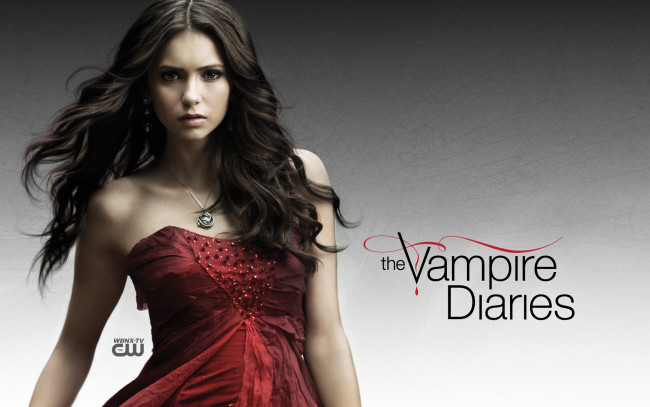 Обои картинки фото кино, фильмы, the, vampire, diaries, нина, добрев, дневники, вампира