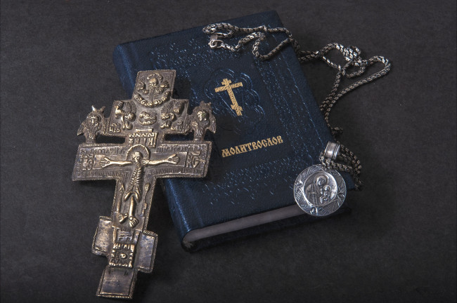 Обои картинки фото разное, религия, крест, молитослов