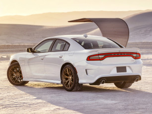 Картинка автомобили dodge hellcat srt charger 2015г светлый ld