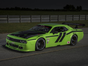 Картинка автомобили dodge зеленый 2014г lc trans am srt challenger