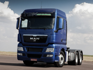 Картинка автомобили man синий 2012г 29-440 tgx