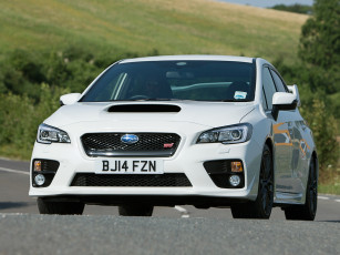 Картинка автомобили subaru wrx sti 2014г uk-spec светлый