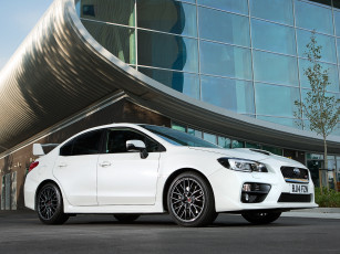 Картинка автомобили subaru wrx sti uk-spec 2014г светлый