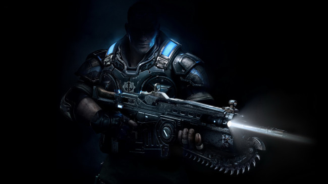 Обои картинки фото gears of war 4, видео игры, воин, оружие