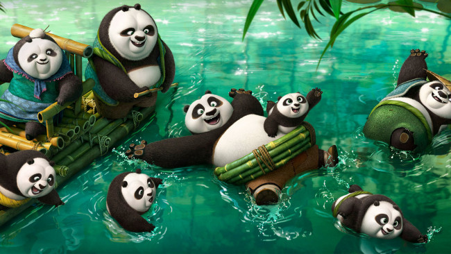 Обои картинки фото kung fu panda 3, мультфильмы, - kung fu panda 3, панда