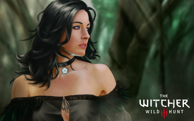 Обои картинки фото видео игры, the witcher 3,  wild hunt, yennefer, of, vengerberg, брюнетка, девушка, the, witcher, 3, wild, hunt