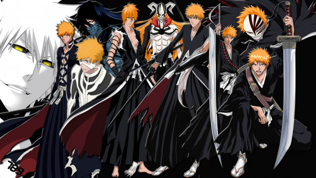 Обои картинки фото аниме, bleach