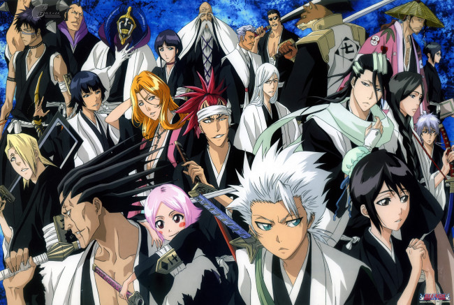 Обои картинки фото аниме, bleach