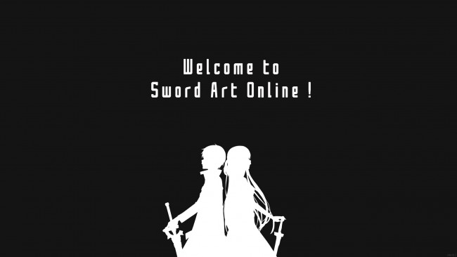 Обои картинки фото аниме, sword art online, мастера, меча, онлайн