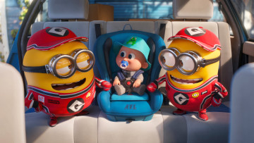 Картинка despicable+me+4+ +2024+ мультфильмы despicable+me+4 despicable me4 gru гадкий я 4 steve carell озвучка pierre coffin minions oзвучка кадры из фильма