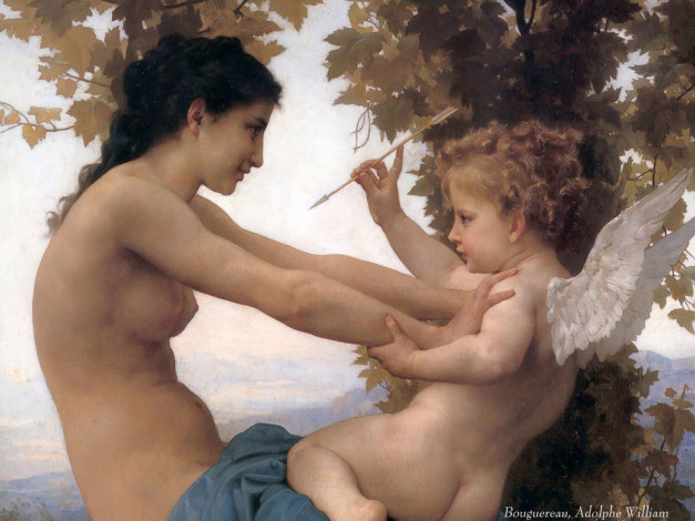 Обои картинки фото william, adolphe, bouguereau, рисованные