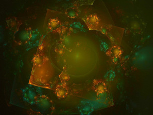 Картинка 3д графика fractal фракталы фрактал цвета узор тёмный