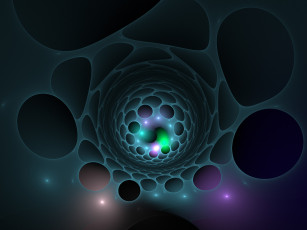 Картинка 3д графика fractal фракталы узор тёмный фрактал цвета