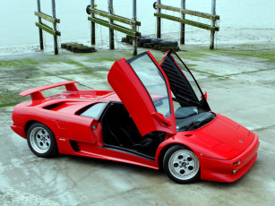 Картинка lamborghini diablo автомобили