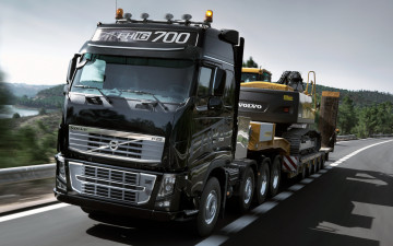 Картинка автомобили volvo trucks fh16 700 грузовик трактор дорога