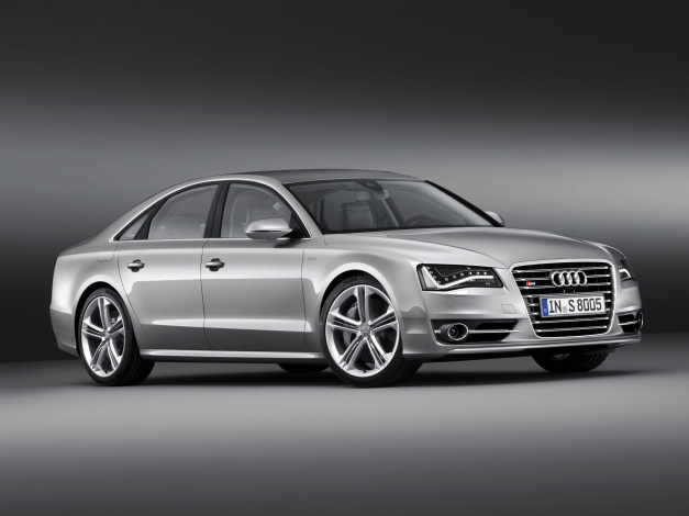 Обои картинки фото audi, s8, автомобили