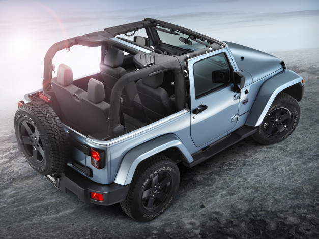 Обои картинки фото jeep, wrangler, arctic, автомобили