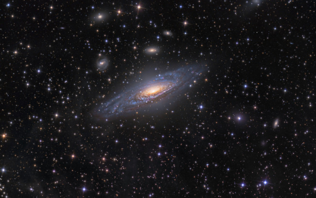 Обои картинки фото ngc7331, космос, галактики, туманности, пространство, звезды, галактика, cпиральная