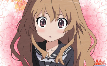 обоя аниме, toradora, айсака, тайга