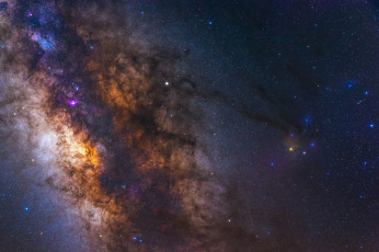 Картинка космос галактики туманности звезды млечный путь красота