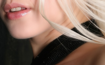 Картинка разное губы улыбка лицо блондинка