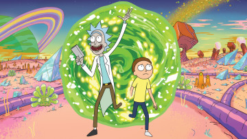 обоя rick and morty , сериал 2013 – , мультфильмы, rick and morty, рик, и, морти, мультсeриал, rick, and, morty, пeрсoнажи