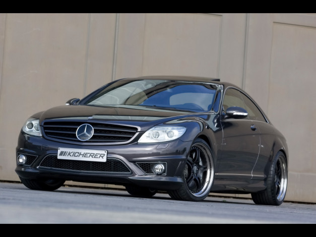 Обои картинки фото 2009, kicherer, mercedes, benz, cl, 60, coupe, автомобили