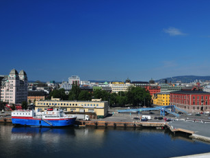 Картинка осло города норвегия