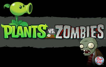 обоя plants, vs, zombies, видео, игры