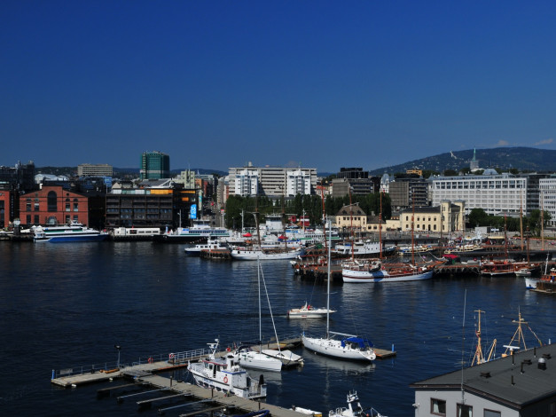 Обои картинки фото осло, города, норвегия