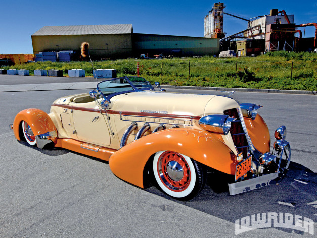 Обои картинки фото 1936, auburn, автомобили, custom, classic, car, lowrider