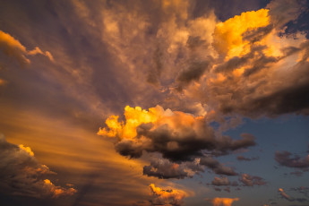 Картинка природа облака вечер