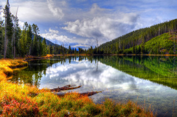 Картинка природа реки озера горы река лес