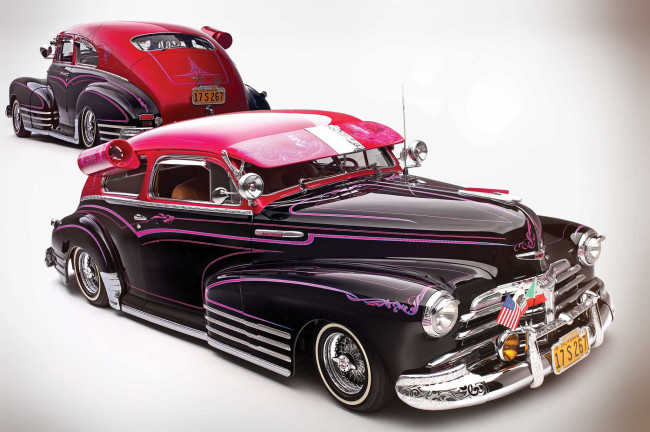 Обои картинки фото автомобили, custom classic car, fleetline, car, classic, homies, lowrider