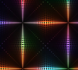 Картинка векторная+графика графика+ graphics lights огни colors rainbow neon неоновый фон background abstract