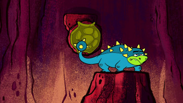 Картинка мультфильмы the+flintstones динозавр