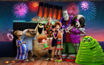 обоя мультфильмы, hotel transylvania 2, hotel, transylvania, 3