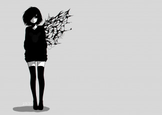 Картинка аниме tokyo+ghoul девушка