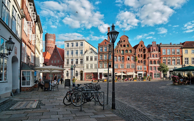 Обои картинки фото lueneburg, germany, города, - улицы,  площади,  набережные