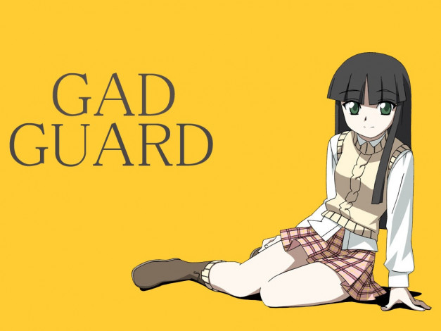 Обои картинки фото аниме, gad, guard