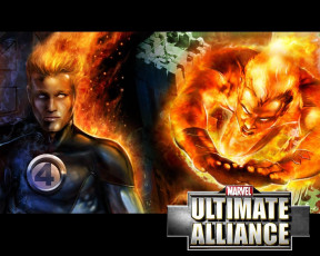 обоя видео, игры, marvel, ultimate, alliance