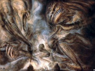 обоя фэнтези, giger