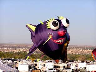 Картинка purple people eater авиация воздушные шары
