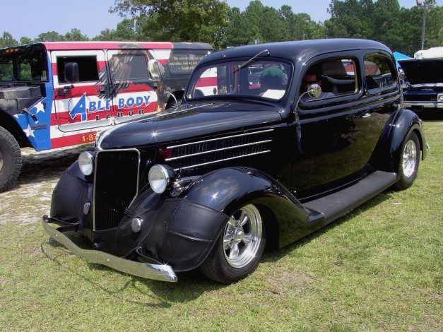 Обои картинки фото 1936, ford, sedan, classic, автомобили