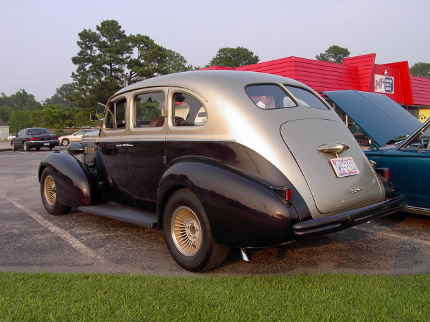 Обои картинки фото 1937, buick, sedan, classic, 02, автомобили, классика