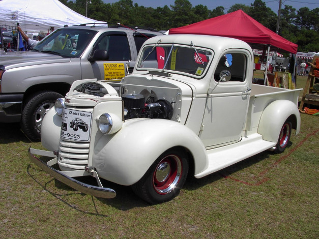 Обои картинки фото 1939, gmc, pickup, classic, автомобили, классика