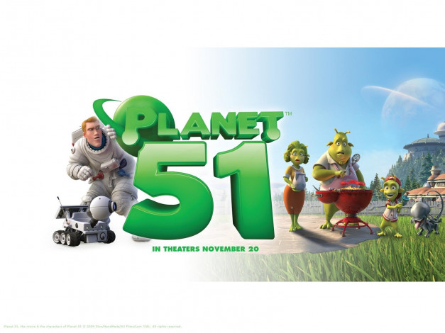 Обои картинки фото мультфильмы, planet, 51