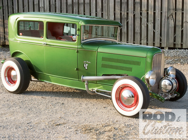 Обои картинки фото 1931, ford, model, sedan, автомобили, custom, classic, car